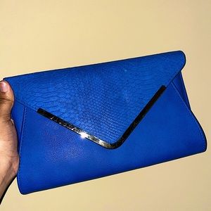 Aldo Blue Clutch